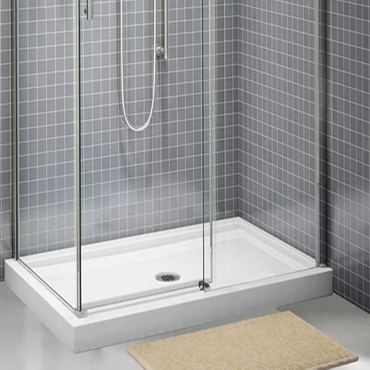 modern cheap bathroom frameless safety tempered small shower glass doors