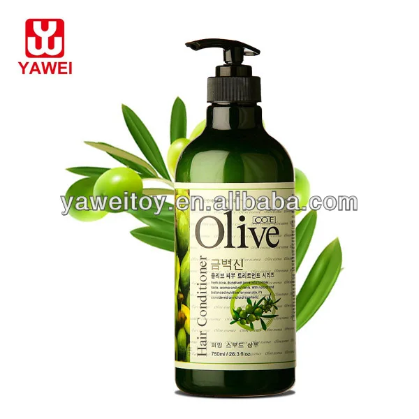 factory wholesale 750ml olive anti-dandruff  anti-itching soft non-frizz shampoo