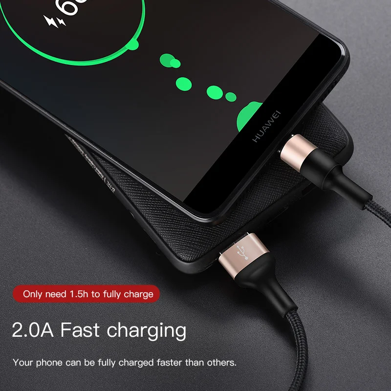HOCO USB C Cable USB Type C Charge Data Sync USBC Cord Charger Type Fast Mobile Charger USB Cables