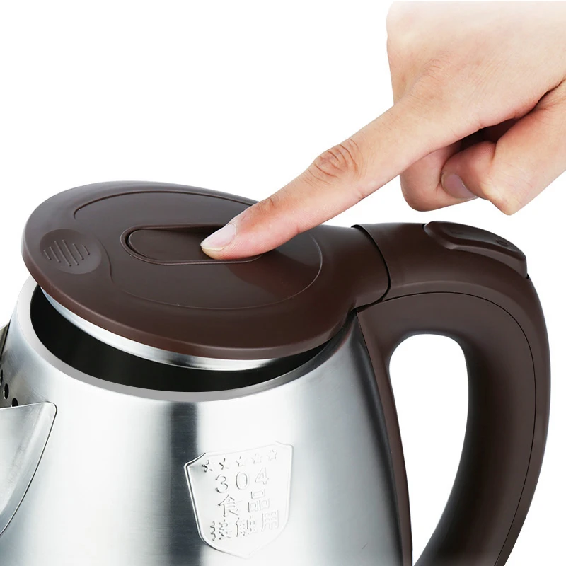 Colour Outer Plastic Body Health Stainless Steel Inner temperature controlled portable 1.8l stainless electric kettle