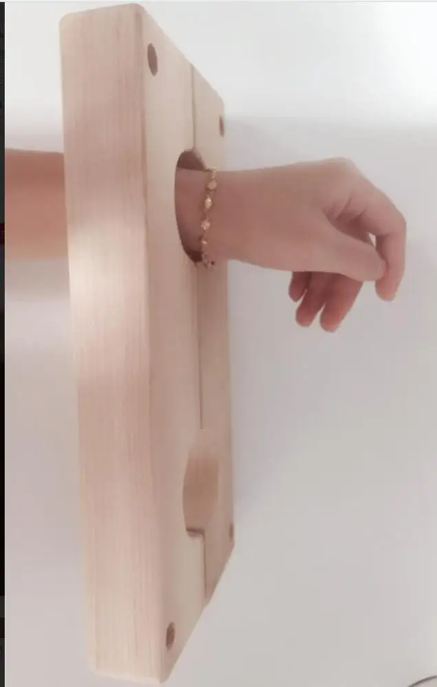 wooden China Factory Bondage Sex Game Wood Handcuffs restraint Sexy Love Game BDSM for Couple