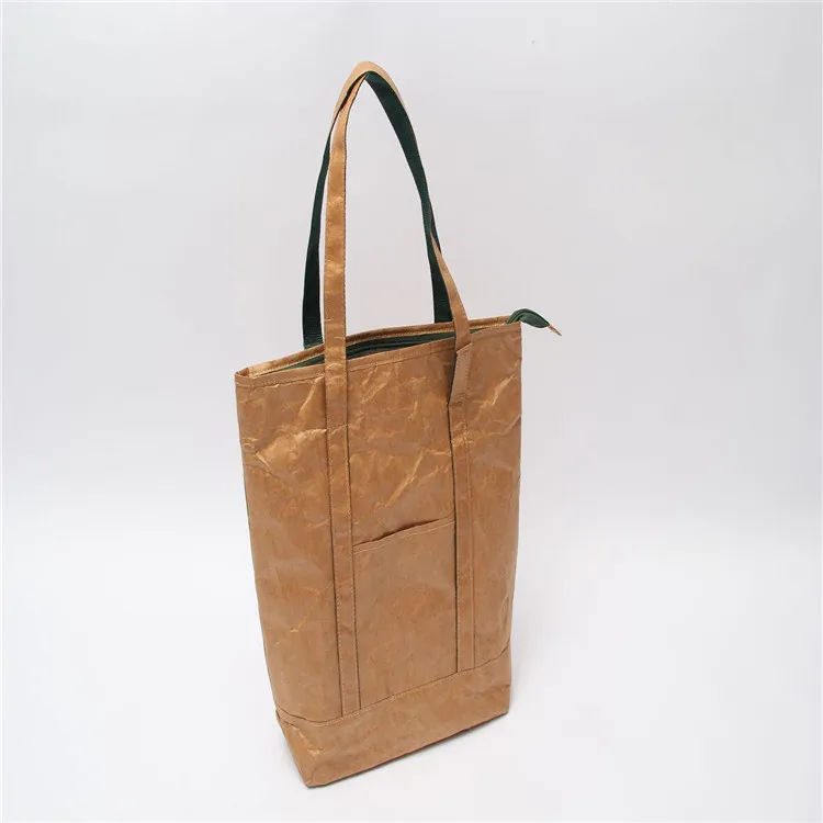 Custom Dupont Tyvek waterproof paper tote shopping bag