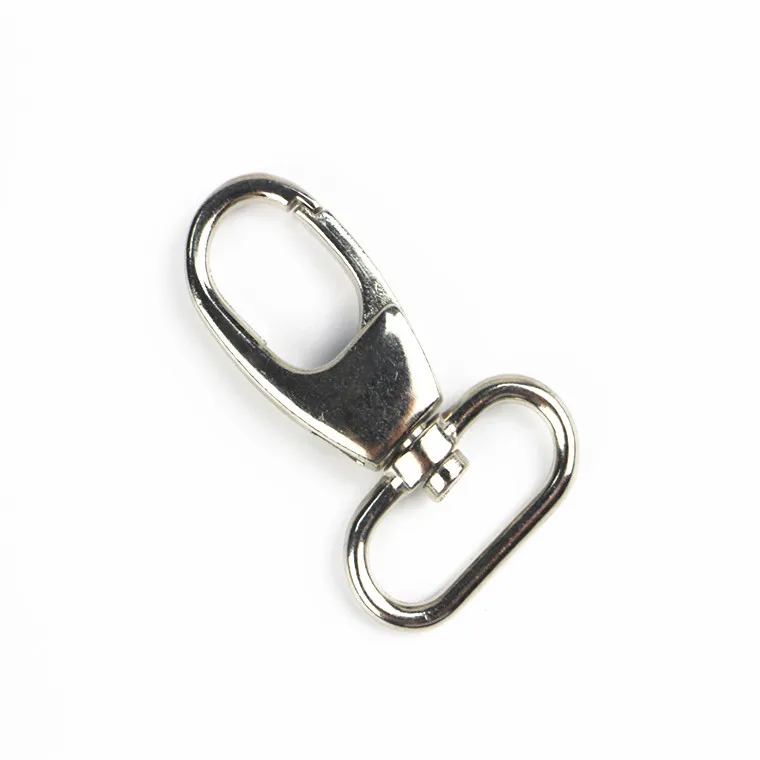 High quality stainless steel spring snap hook clip dog leash swivel metal snap hook for bags JOL-025