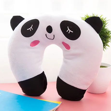 Cute Cartoon U-shaped Pillow Napping Plane Travel U Shape Neck Pillows