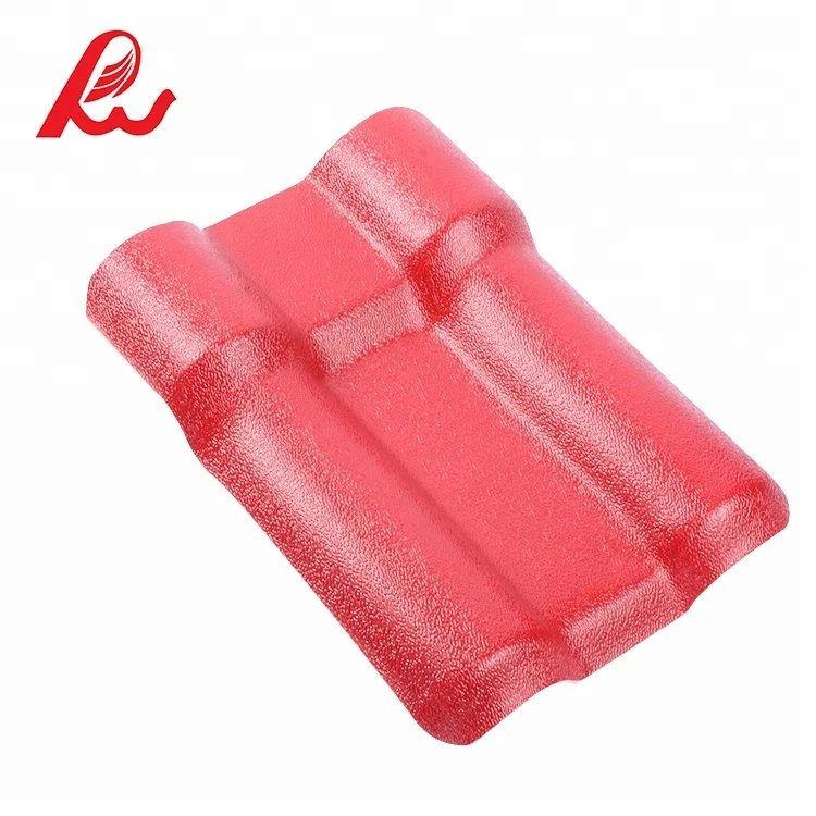 High Quality Anti-corrosion synthetic resin roof tiles ASA PVC roof tile