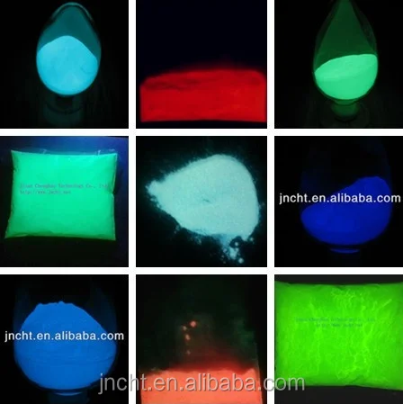 
water proof glow in the dark pigment/water based photoluminescent pigment 