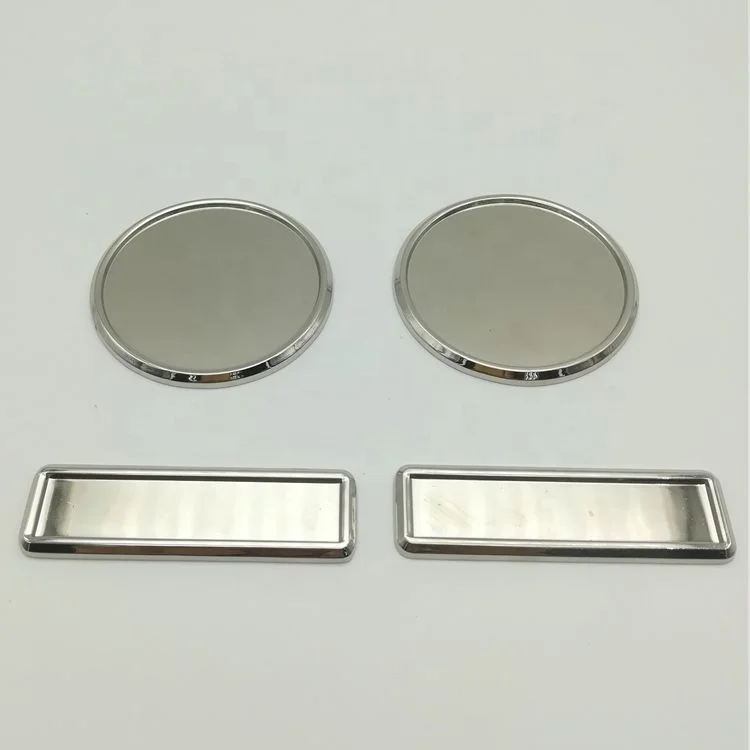 Custom Metal Stamping Engraved Plain Silver Gold Rectangle Circle Metal Blank Coins s