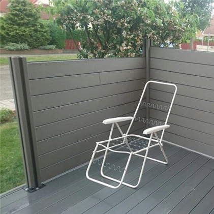 WPC outdoor Wood Plastic Garden Fence