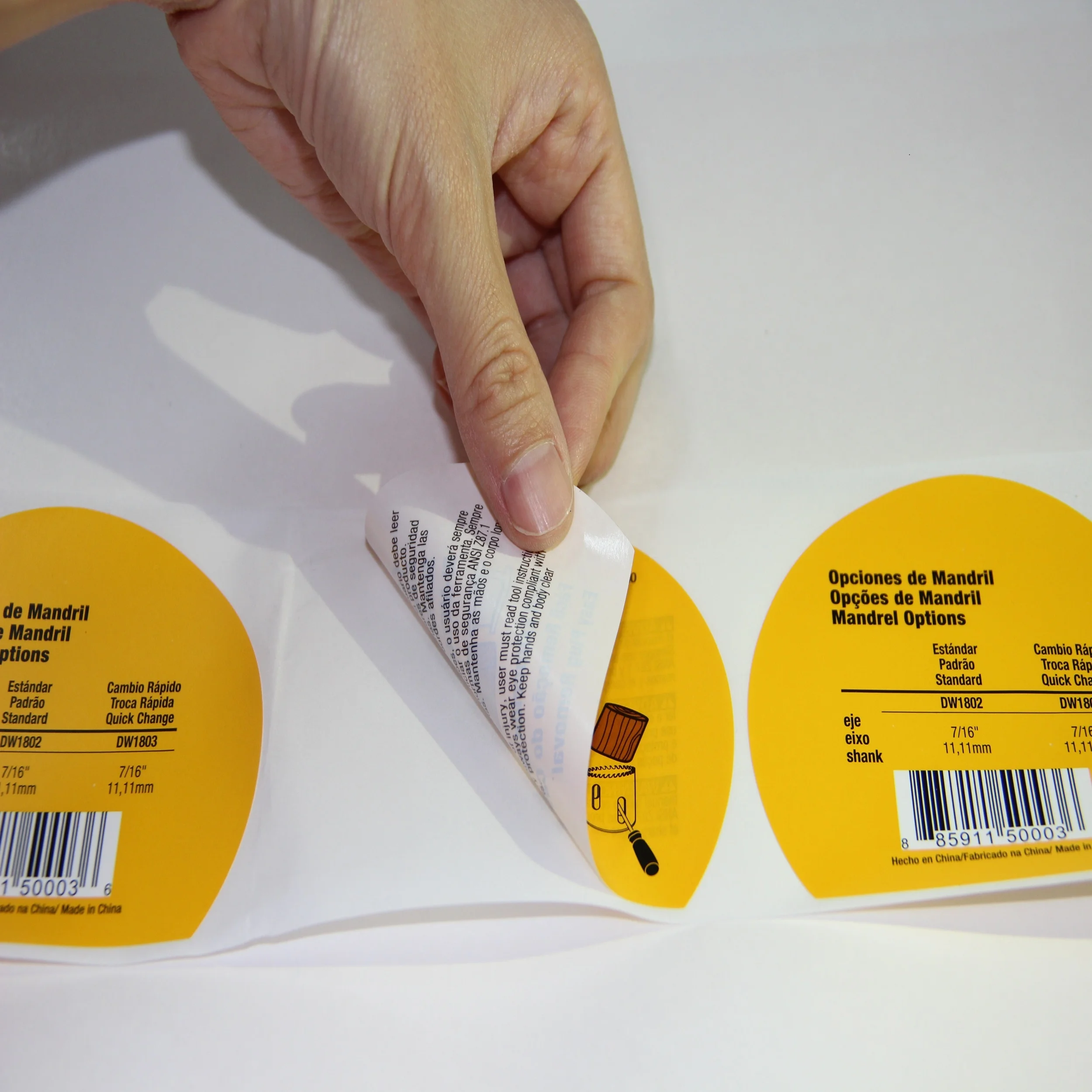 Waterproof Double Sided Printing Label Stickers for Water Bottle Package Customize Labels Stickers Packaging Labels