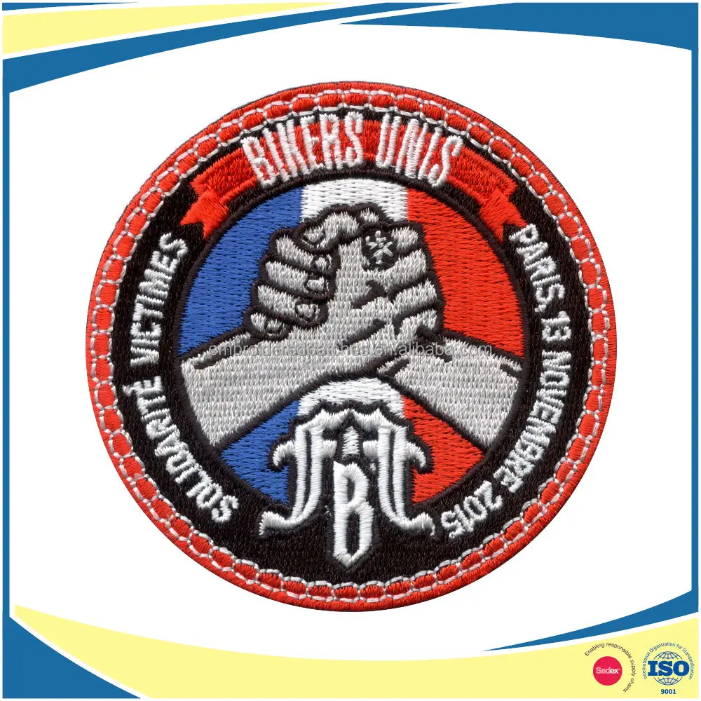 Embroidered Patches Iron On Patch Embroidery Tokyo customized logo design