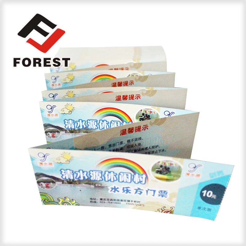 
Promotional custom printed concert tickets,ticket hologram anti-counterfeiting printing 