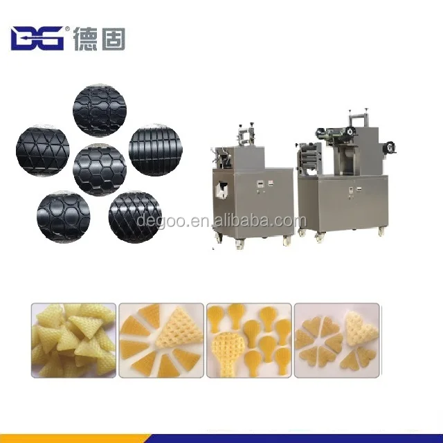 3D Fryums Snack Pellets Extrusion Machine Extruder