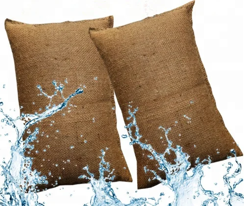 
Custom Jute Linen big bag packing cocoa bean rice sand Hardware flood construction road package bag 