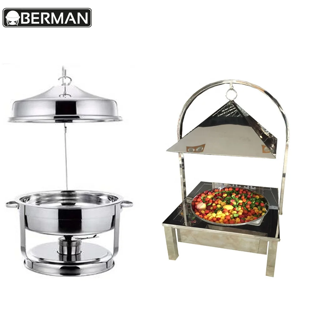 Party food warmer elegant buffet server hanging buffet chafing dish in dubai