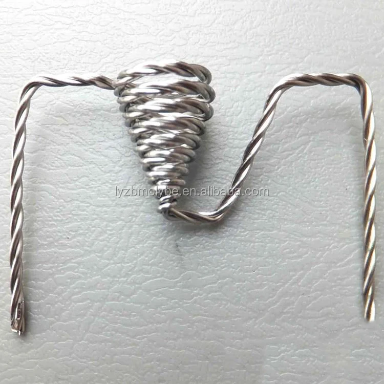 High quality 99.5% pure Tungsten heater/Tungsten heating element price