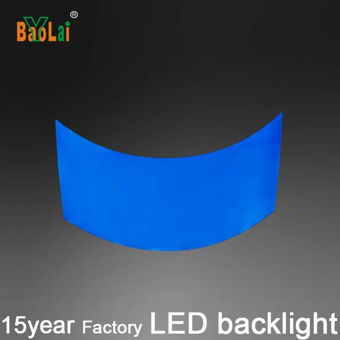 ultra brightness acrylic led sign keyboard blue backlight led backlighting