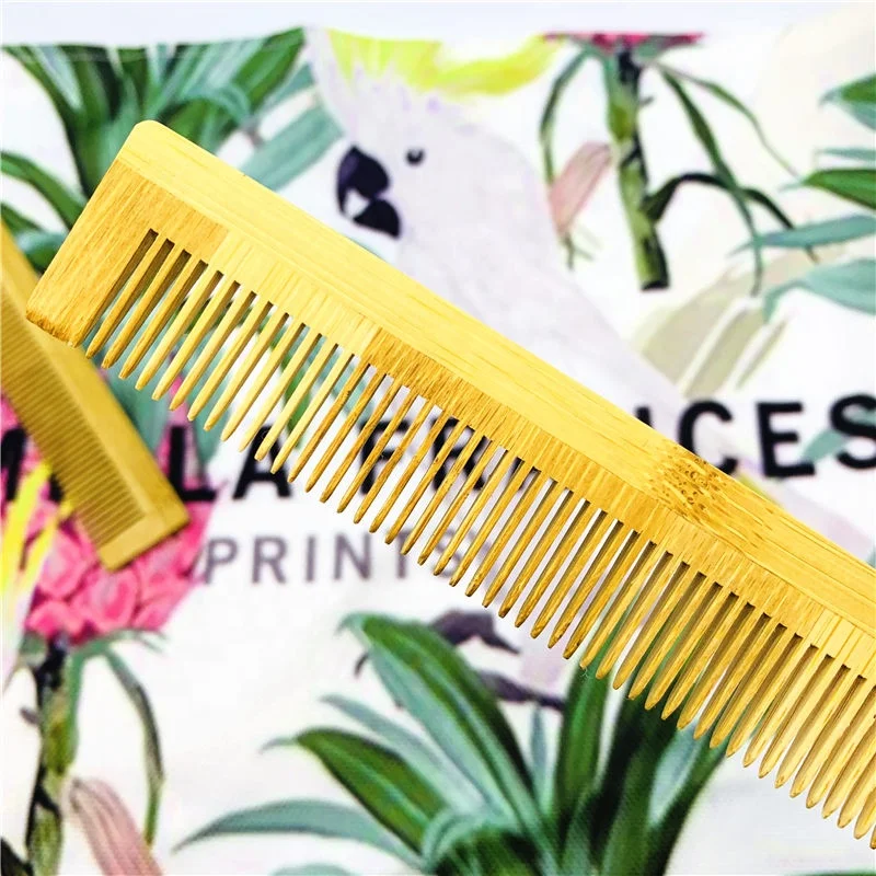 Handcrafted Neem Wood Comb Non Static Eco-friendly Great for Scalp and Hair health bamboo natural comb