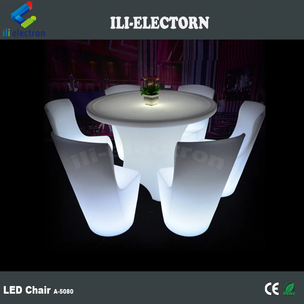 electronic poker table led bar furniture glowing table LED furniture table