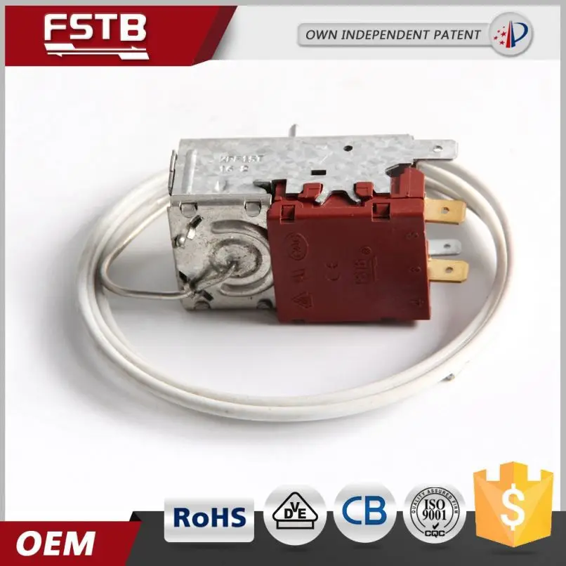 China Oem Manufacturer Defrost Bi-Metal Thermostat Switch For Fridge