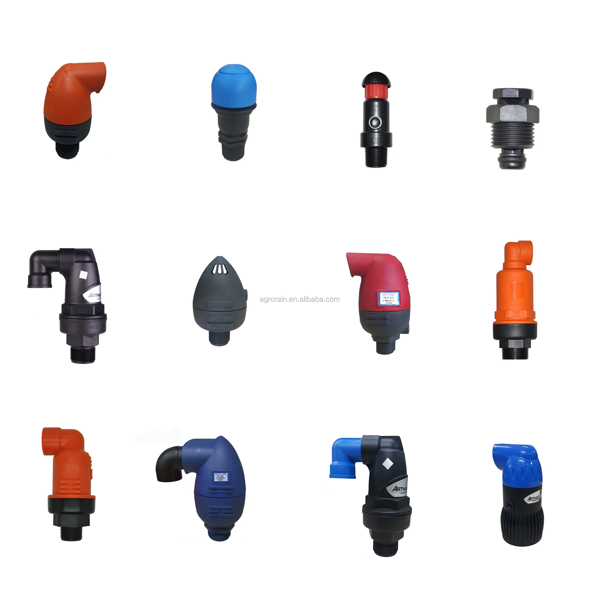 2 inch plastic irrigation automatic air valve kinetic valve in farm irrigation system  K1063