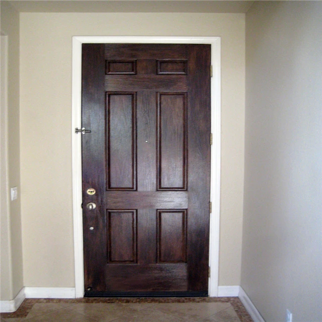 Main gate single door design home used exterior doors for sale