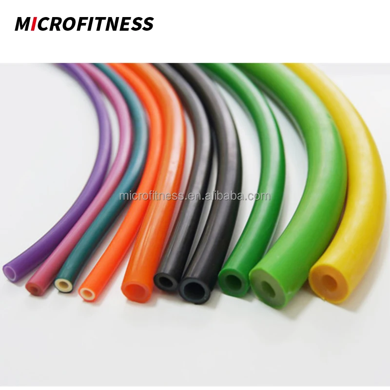 Natural Rubber Latex Tube Hose For Kinds of Fitness Exercise