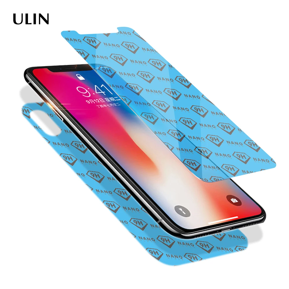 Cheap wholesale Popular Product 2.5D 9H Mobile Phone Nano Glass Screen Protector Film For Iphone 11 12 13 Mini Pro Max
