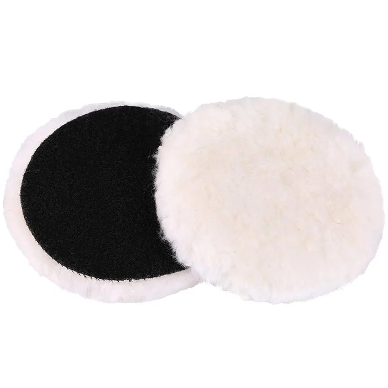 wool car buffing refill polishing pads