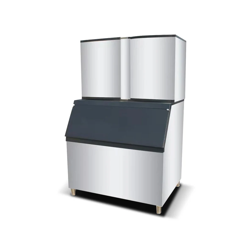 Машина для производства кубиков льда 300 фунтов/24 ч с объемом хранения 250 фунтов, коммерческая машина для льда для баров, супермаркетов, ресторанов