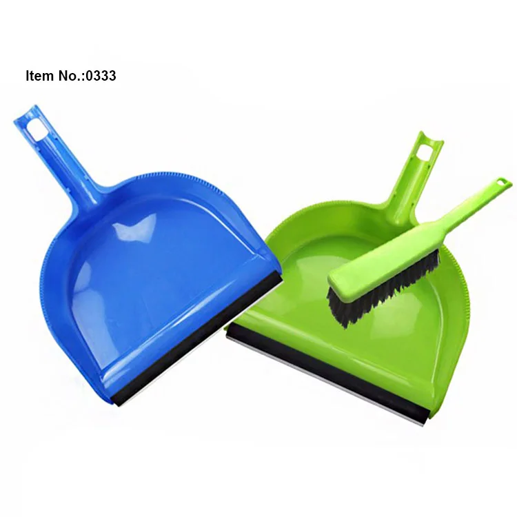 HQ0333 made in China plastic brush and dustpan set for table clean