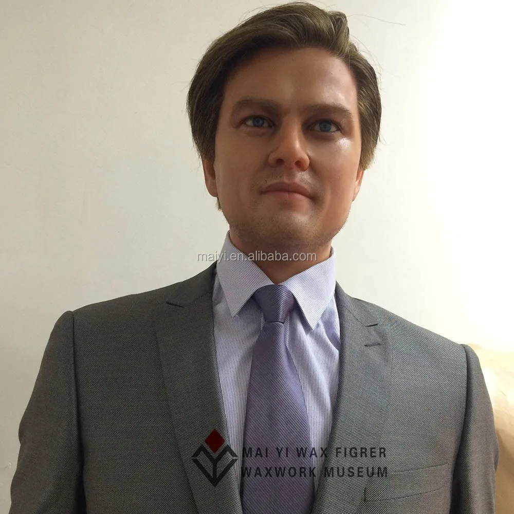 Celebrity Leonardo Dicaprio Realistic Silicone Sculpture