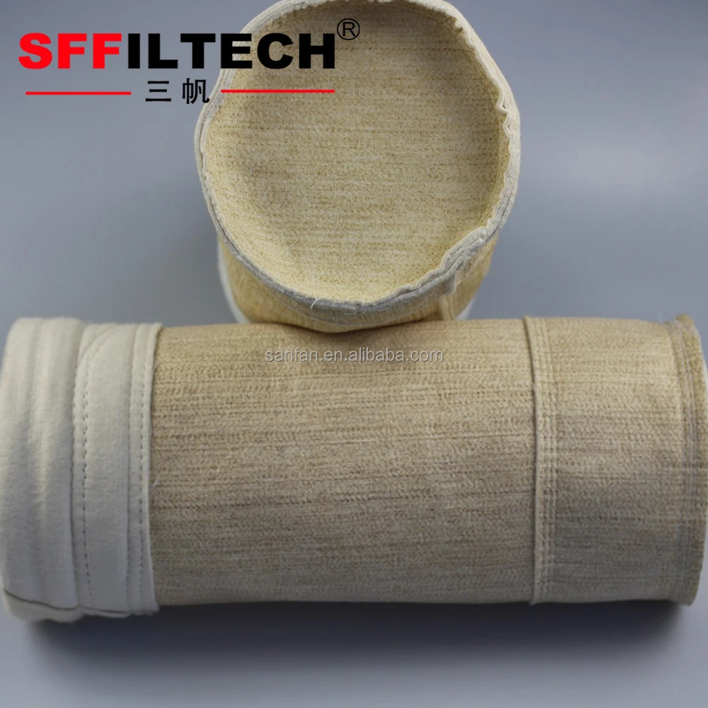 Промышленный арамидный фильтр SFF, мешок для сбора пыли, цементный фильтр