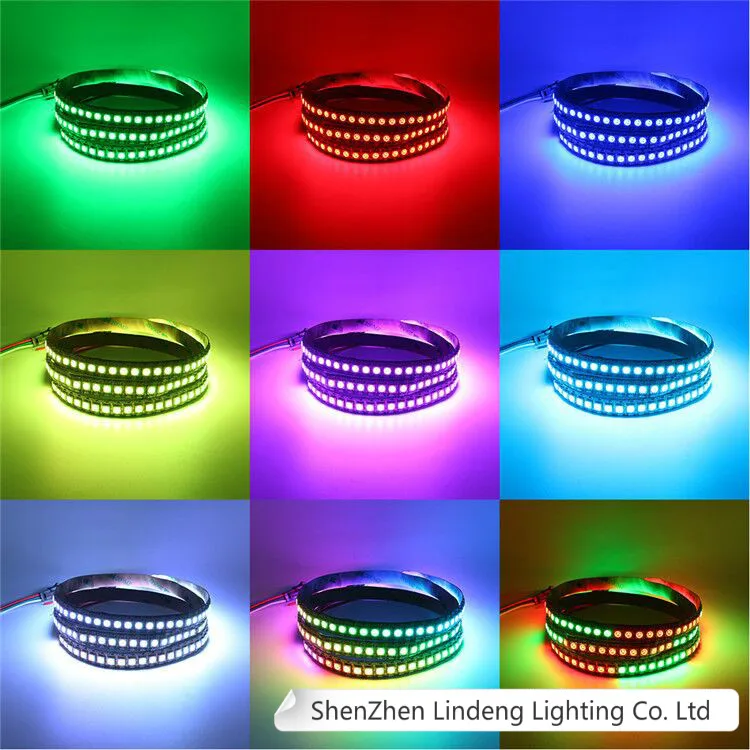 96LED per Meter Flexible Digital Addressable dmx rgb led pixel strip light