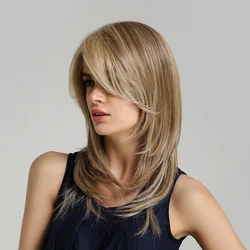 Парик блонд BVR, цветные синтетические Короткие парики блонд, дешевые парики из синтетических волос для женщин