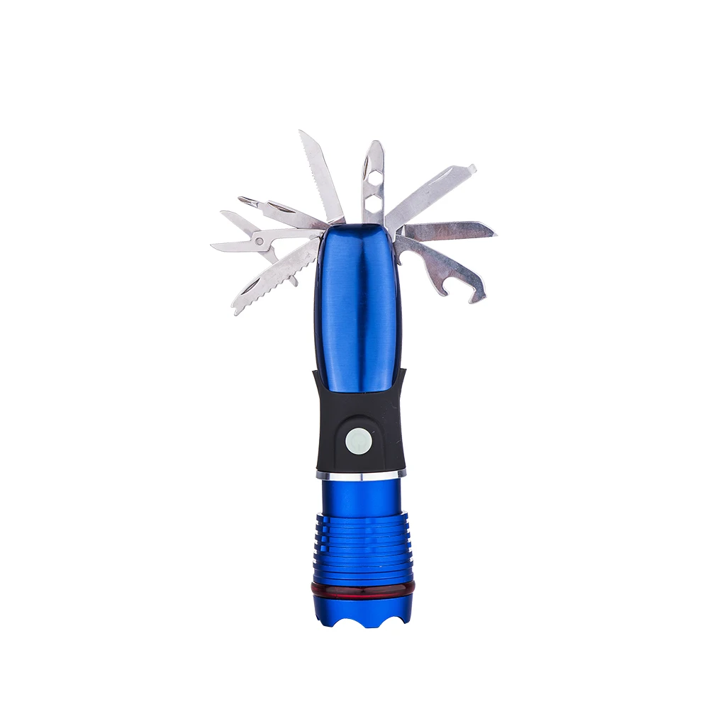 
Head Aluminum 120 Lumen Zooming Self Defensive Flashlight Led 