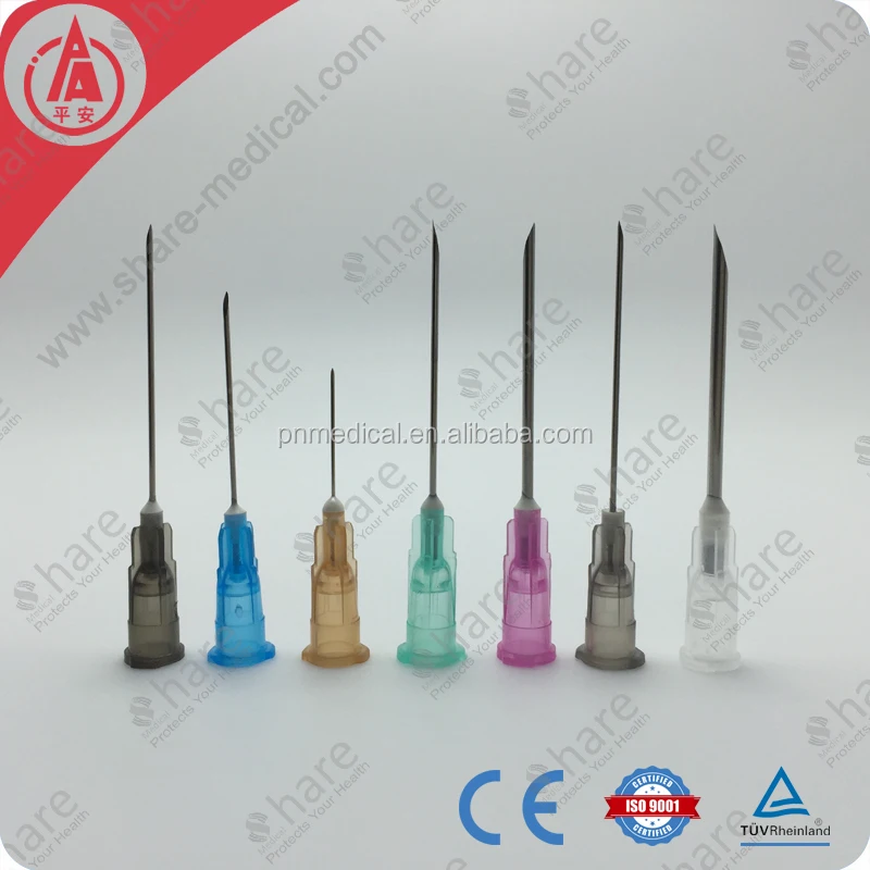 
Disposable Sterile 24g syringe needle with all sizes 