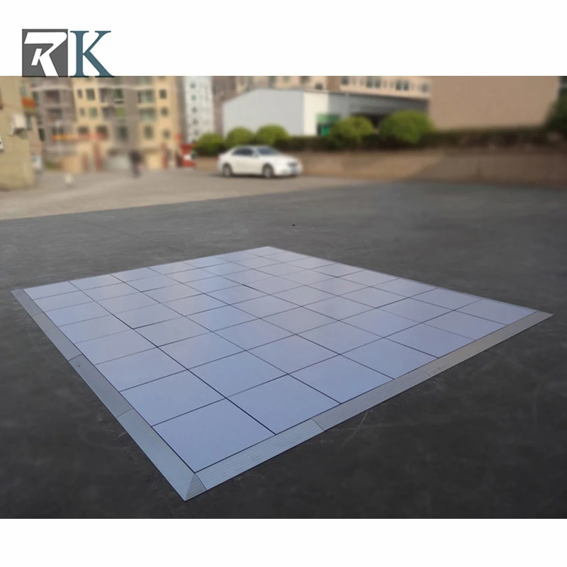 Черно-белый свадебный напольный танцевальный пол из ПВХ, пластиковый танцевальный пол для беговой вечеринки