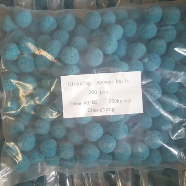 15mm Sponge Rubber Cleaning Ball used for Power Plant Condenser Tube Cleaning