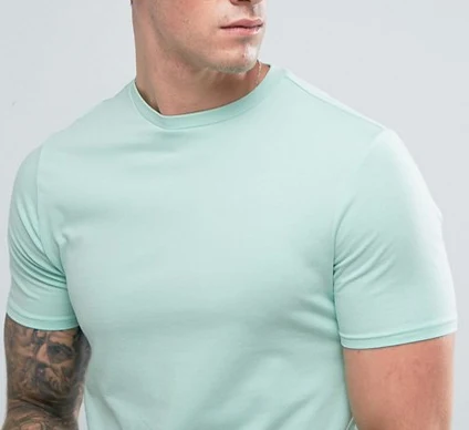 China T Shirt Importers No Name Basic T Shirt In Light Green