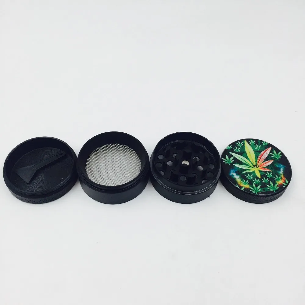 New Wholesale 4 Parts Weed Accessories Custom Logo Herb Grinder