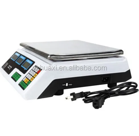 Meat Food Price Computing Retail Digital Scale 60LB Fruit Produce Counting