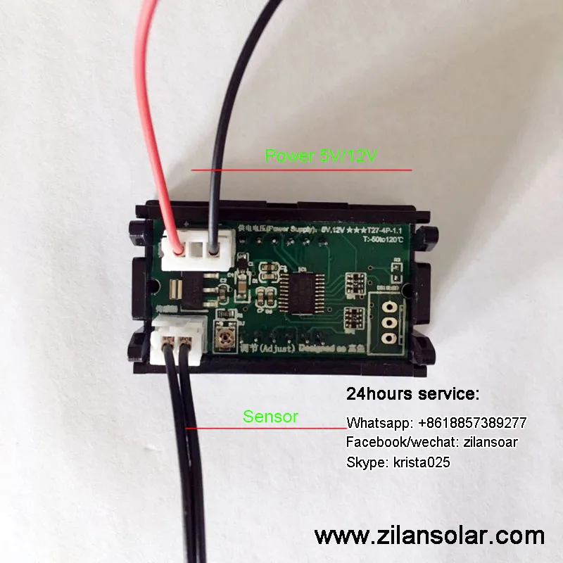 Swimming pool digital thermometer