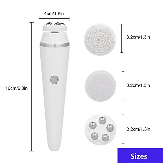 3 Speed Sonic Facial Cleansing Brush Deep Cleaning Face Brush Cleansing System Electric Exfoliating Brush best facial cleanser