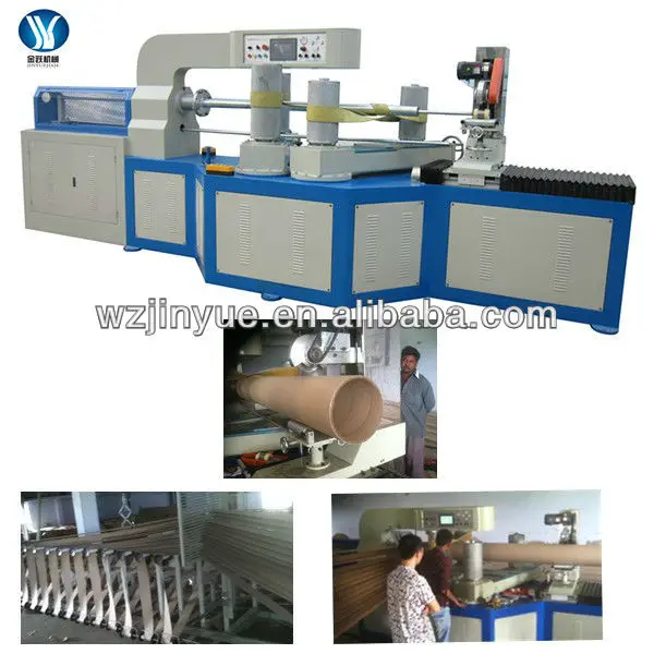 Kraft Paper Slitter Rewinder Machine Spiral Paper Tube Tissue Core Making Machine Price