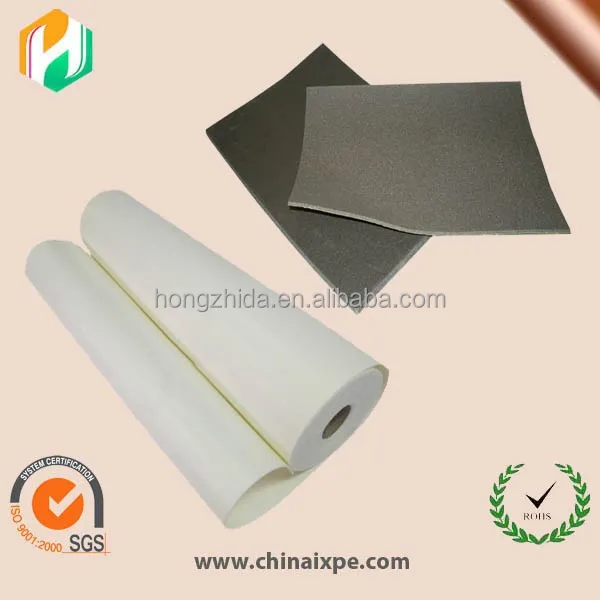 Physically crosslinked PE foam IXPE