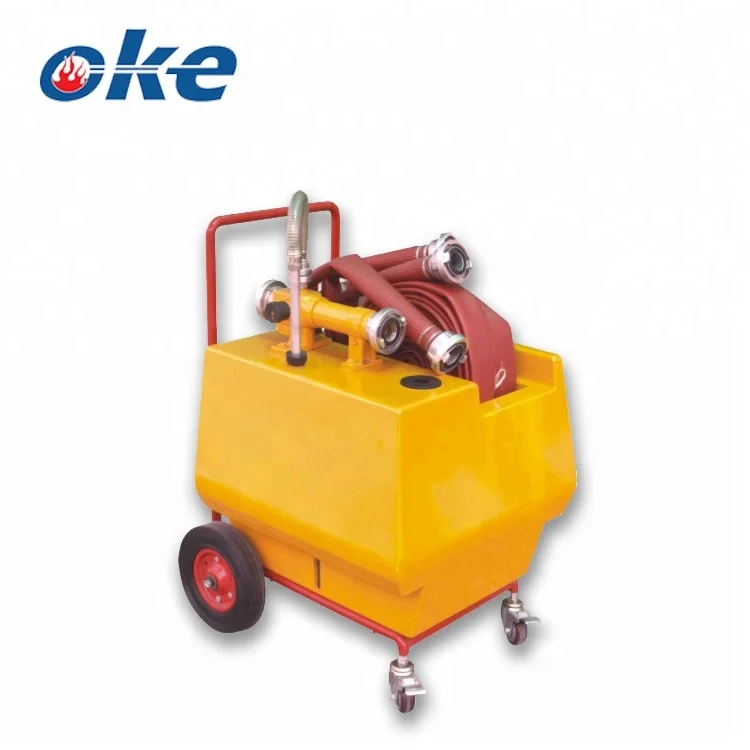 Foam Fire Extinguisher Cart With Indicator