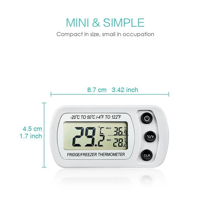 Magnet Icebox Promotional Wireless Taylor Refrigerator Thermometer