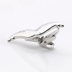 OB Jewelry Classic Make Your Own Mustache Tie Clip Normal Size Brass Metal Cool Clip On Tie Parts Gifts