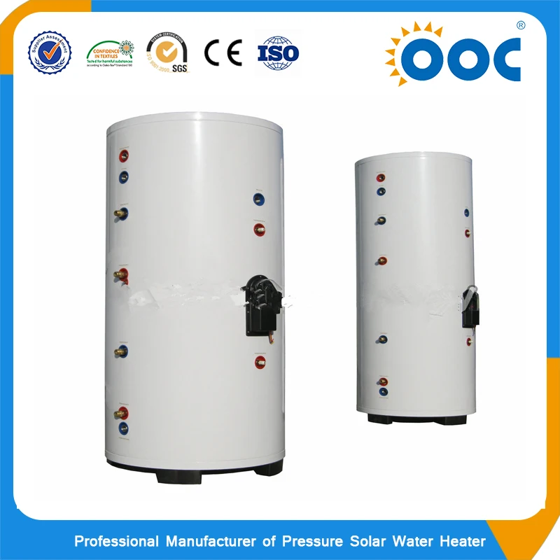 High pressurized split solar water heater 500 liter boiler