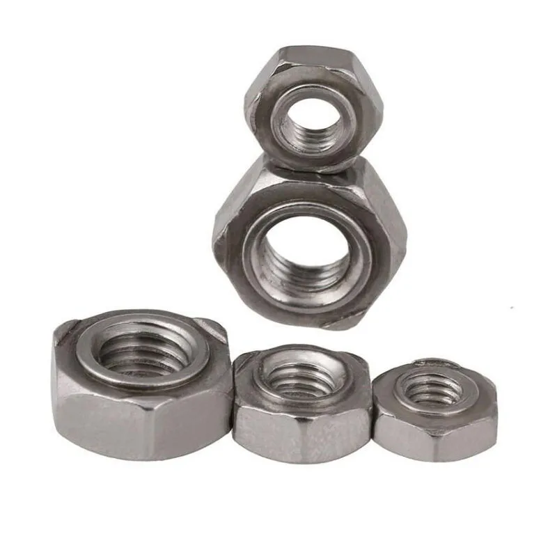 Free Sample  Stainless Steel DIN929 Hex Head Weld Nut A4-70